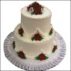 "Grand X-mas Celebrations - 4kg Cake - Click here to View more details about this Product